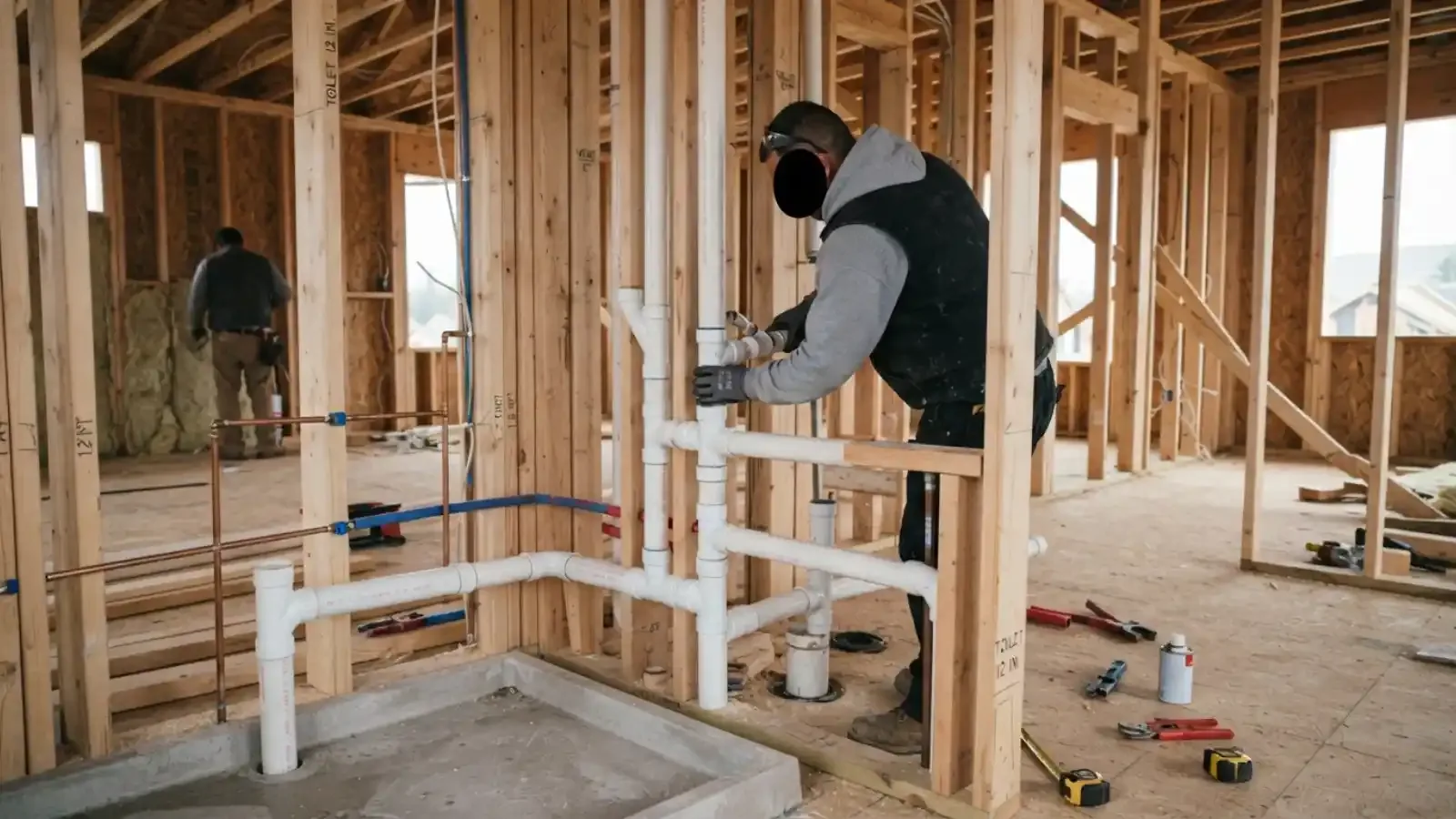 Bathroom Plumbing Rough-In in Manhattan Beach, CA